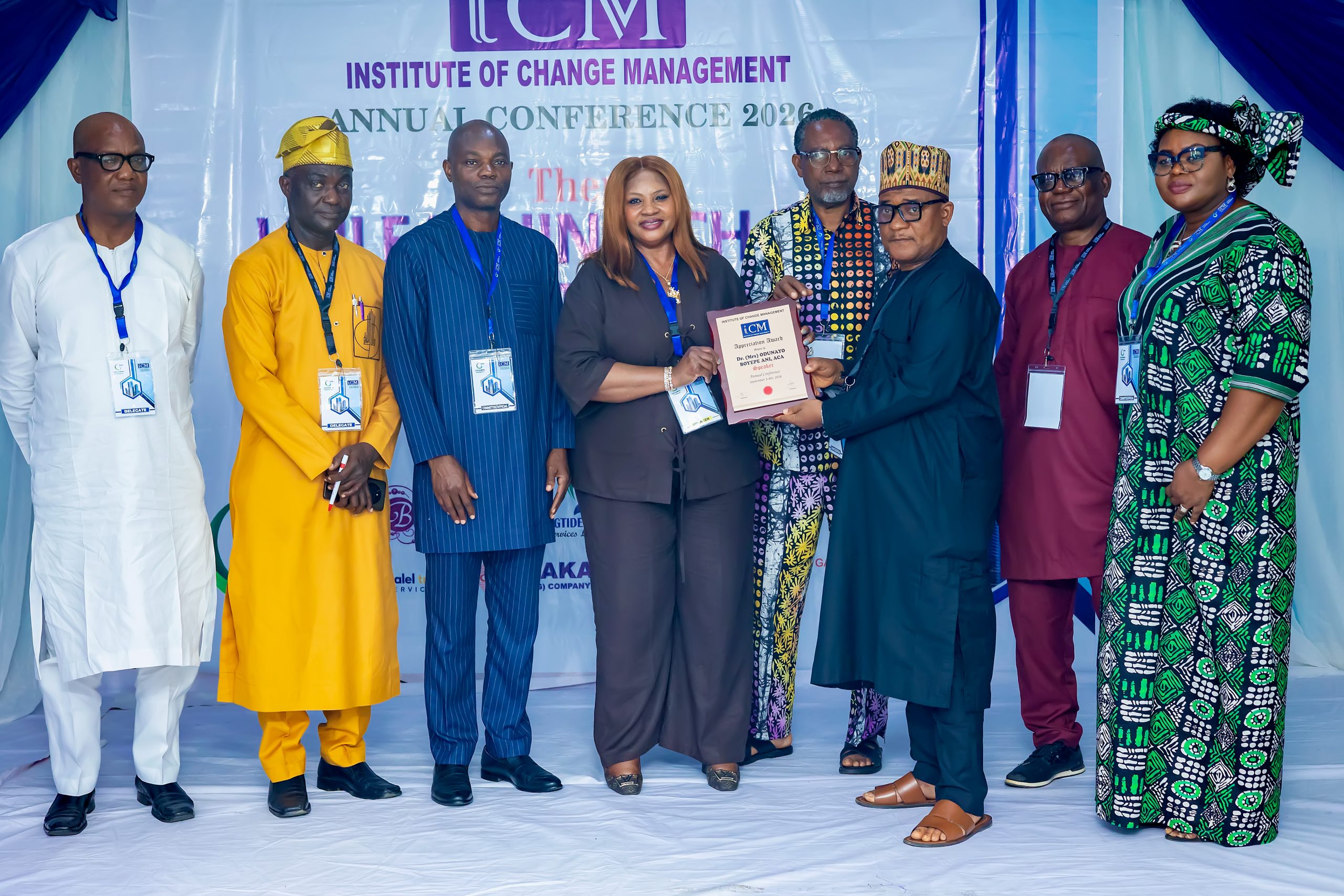 Dr. Odunayo Ani Receiving her plaque 2
